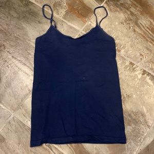 Navy blue tank top in size small